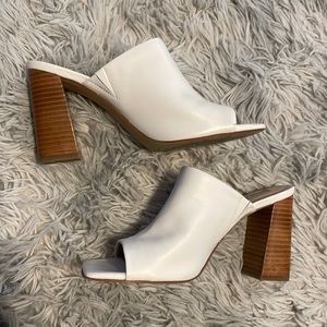 Steve Madden block heel mules